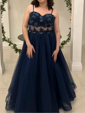 Camille La Vie | Dresses | Camille Long Promhomecoming Dress Size 2 |  Poshmark